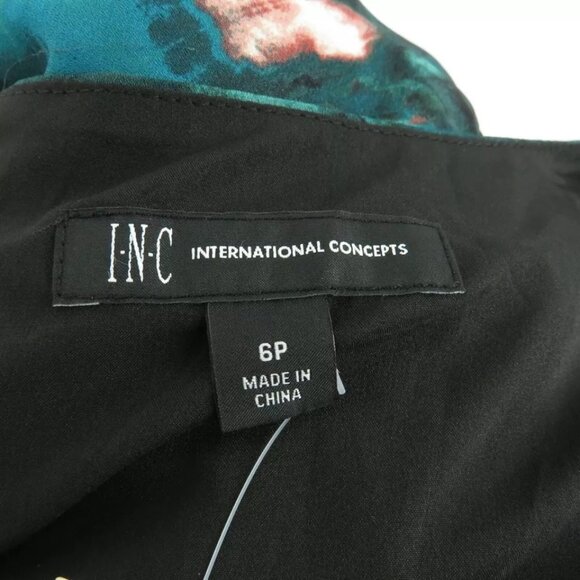 I.N.C. International Concepts Sierra Sunburst Womens Dress 6P Multicolor NWT $11 - Picture 5 of 5